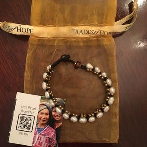 Trades of Hope Thai Pearl Bracelet